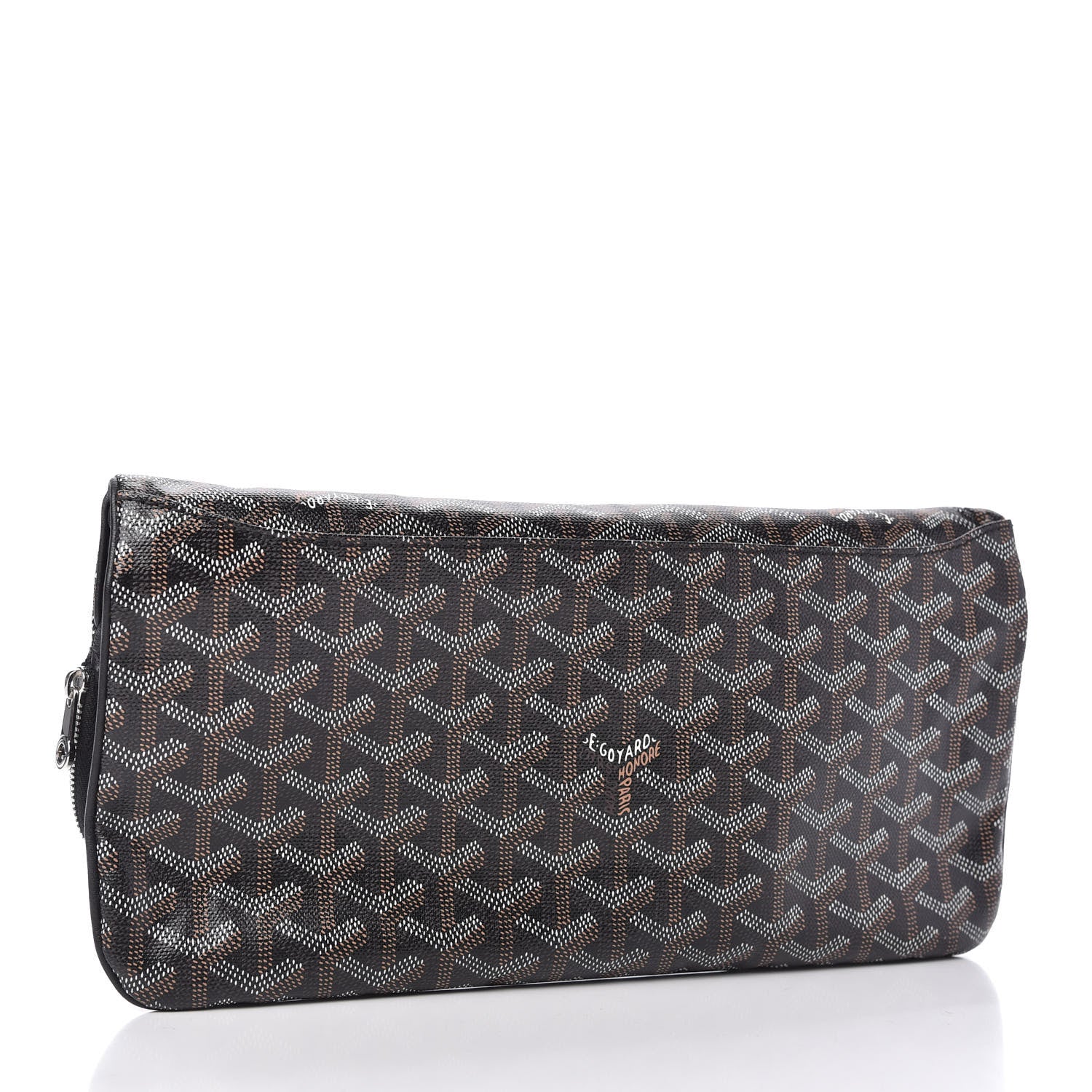 Goyard Goyardine Sainte Marie Soft Clutch Black 3 of 9
