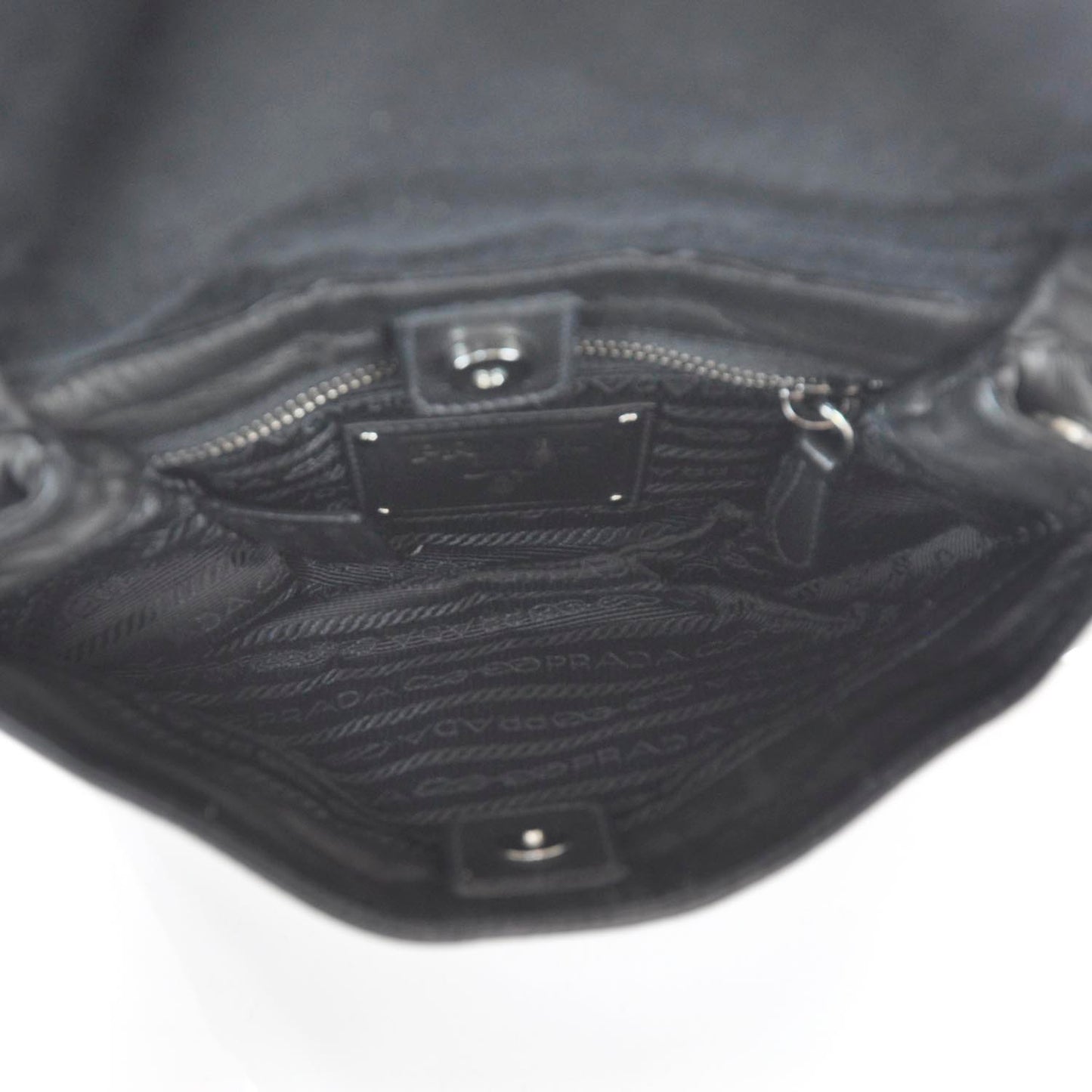 Nappa Fringe Small Bag Nero Black