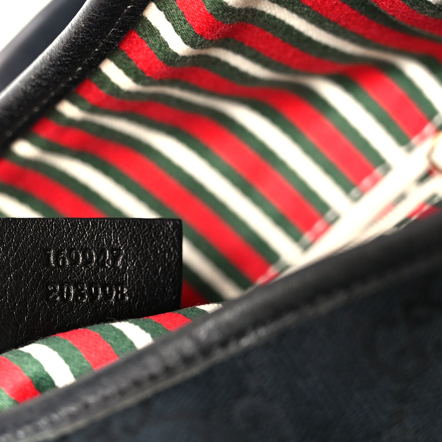 Gucci Monogram Medium New Britt Hobo Black 7 of 12