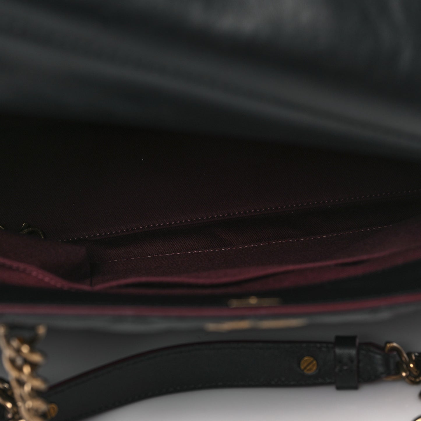 Calfskin Quilted Perfect Edge Tote Black