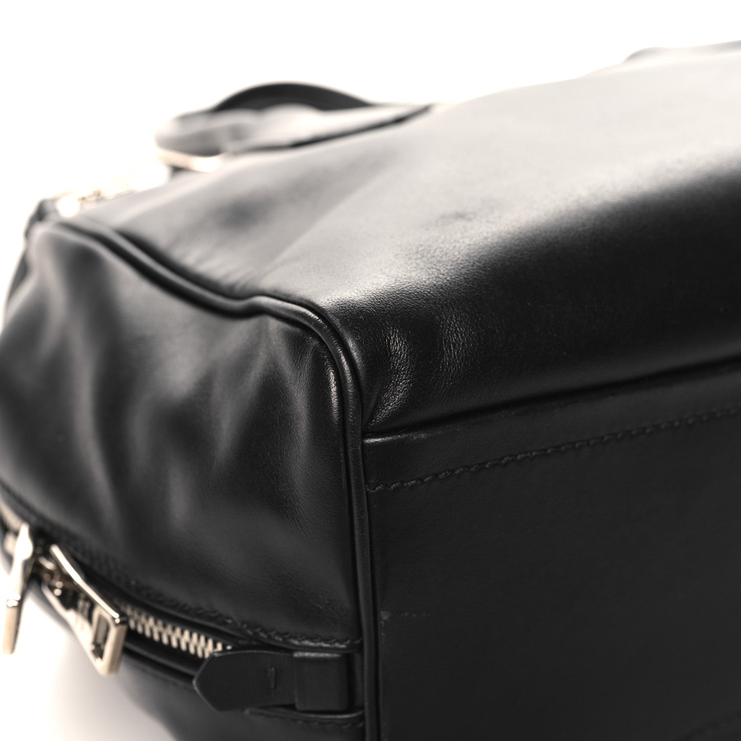 Prada Soft Calf Medium Inside Tote Black Turchese 10 of 13