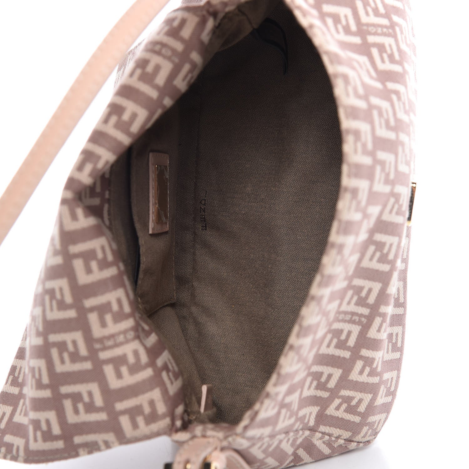 Fendi Zucchino Vitello Mini Mama Baguette Cipria Teint Cipria 5 of 9