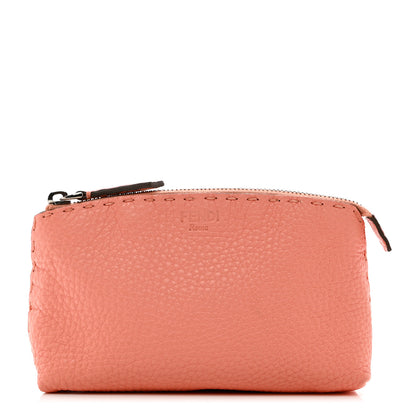 Fendi Cuoio Romano Selleria Cosmetic Pouch Pesca 1 of 7