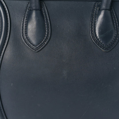 Celine Smooth Calfskin Mini Luggage Navy Blue 13 of 13