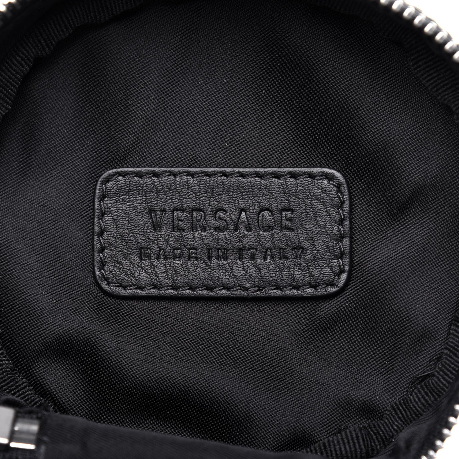 Versace Calfskin Bottle Crossbody Black 6 of 18