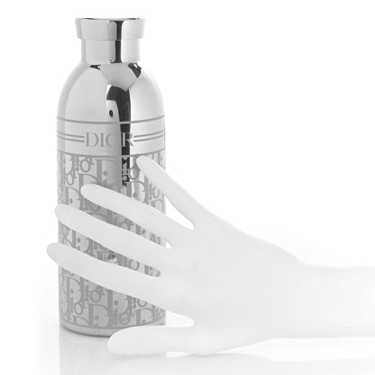 Christian Dior Oblique Stainless Steel Aqua Bottle Platinum 2 of 6