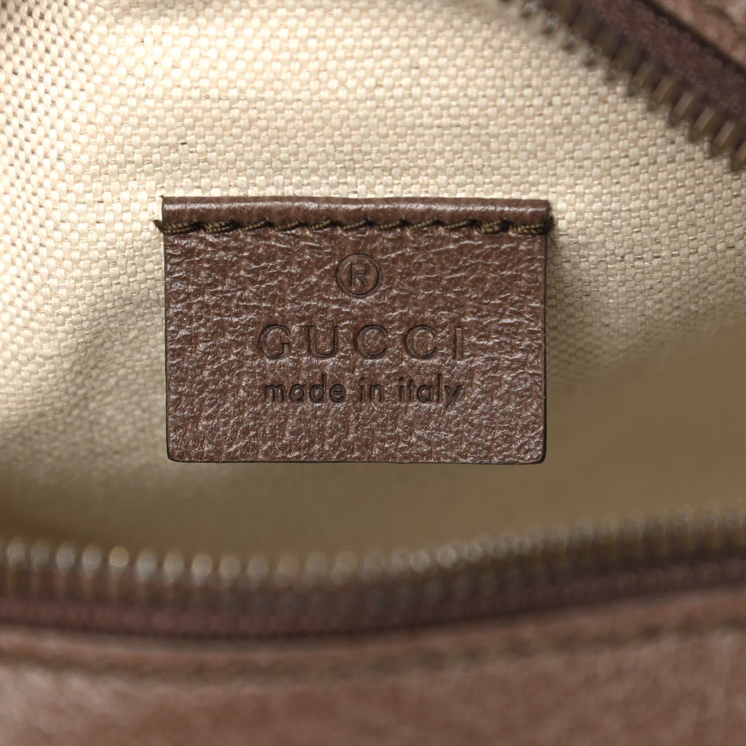 Gucci GG Supreme Monogram Web Mini Ophidia Messenger Brown 6 of 11