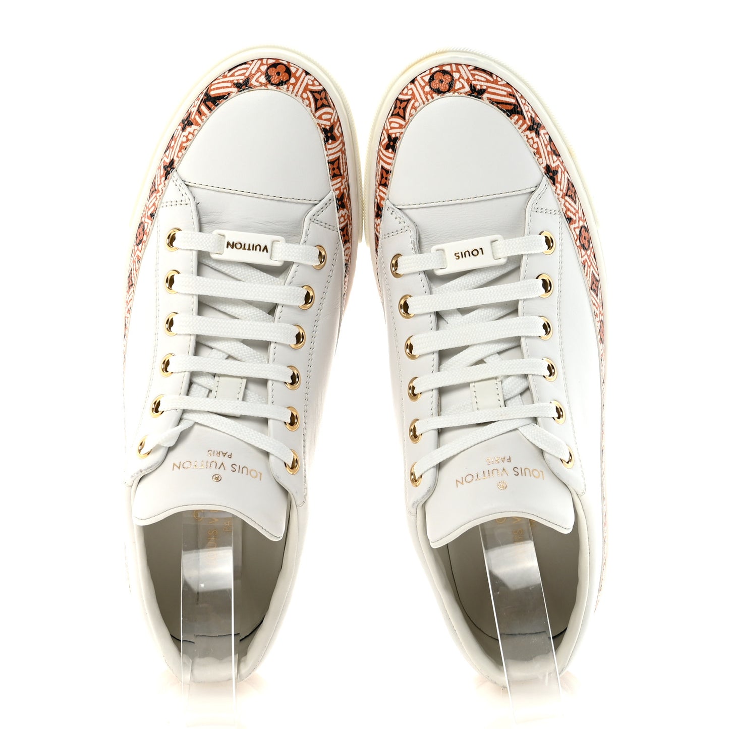 Calfskin Monogram Crafty Sneaker 38 White