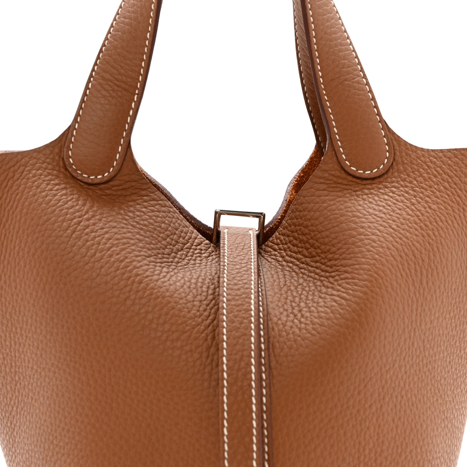 Hermes Taurillon Clemence Picotin Lock 18 PM Gold 8 of 13