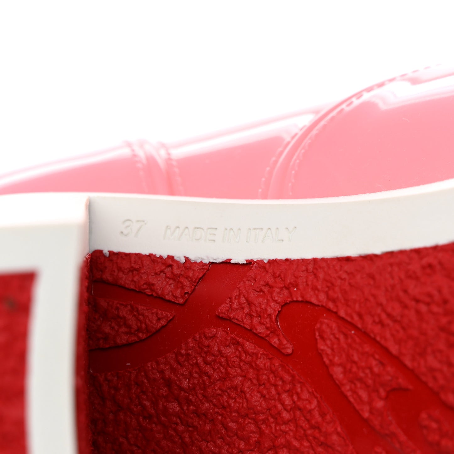 PVC Loubirain 70MM Rain Boots 37 Bubble Gum