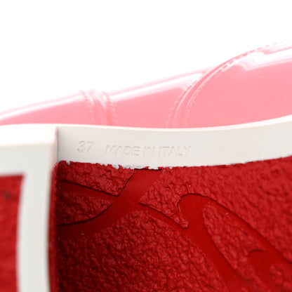 Christian Louboutin PVC Loubirain 70MM Rain Boots 37 Bubble Gum 6 of 9