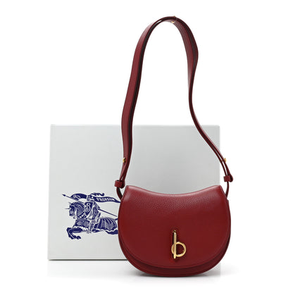 Burberry Calfskin Mini Rocking Horse Crossbody Dark Red 12 of 12