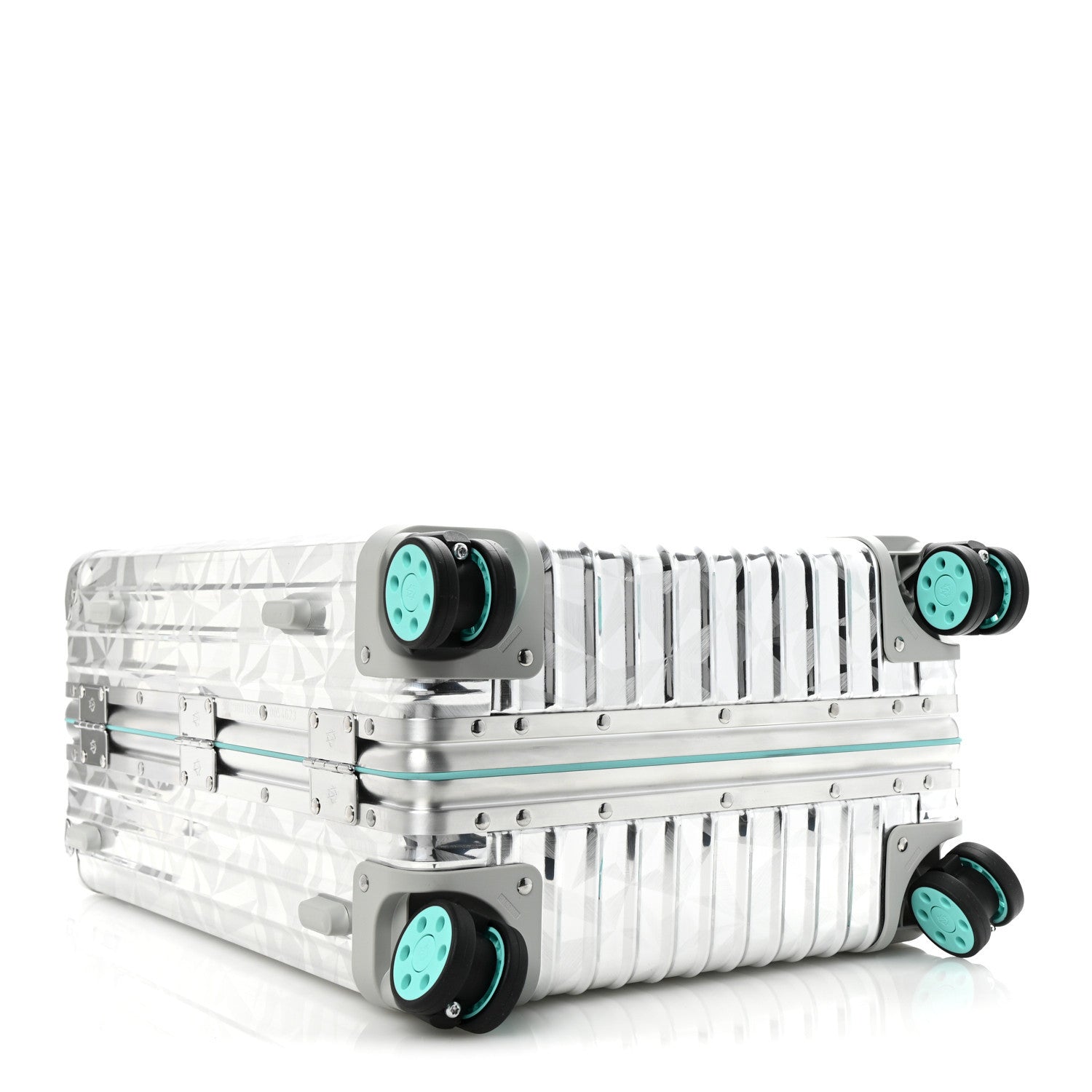 Rimowa X TIFFANY Aluminum Classic Cabin Luggage Silver 3 of 8