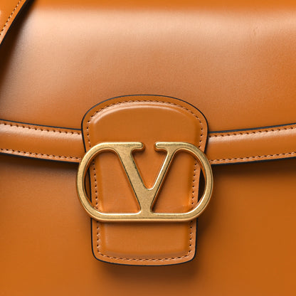 Valentino Garavani Smooth Calfskin 9to5 Shoulder Bag Tan 7 of 9