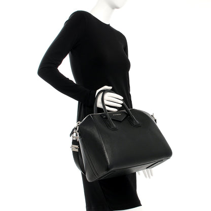 Givenchy Sugar Goatskin Medium Antigona Black 3 of 12