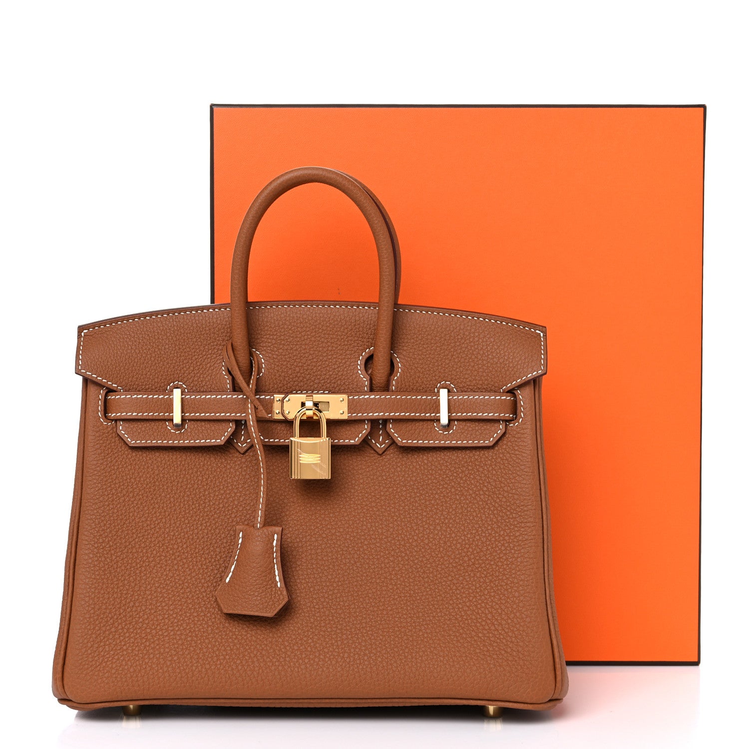 Hermes Togo Birkin 25 Gold 10 of 10