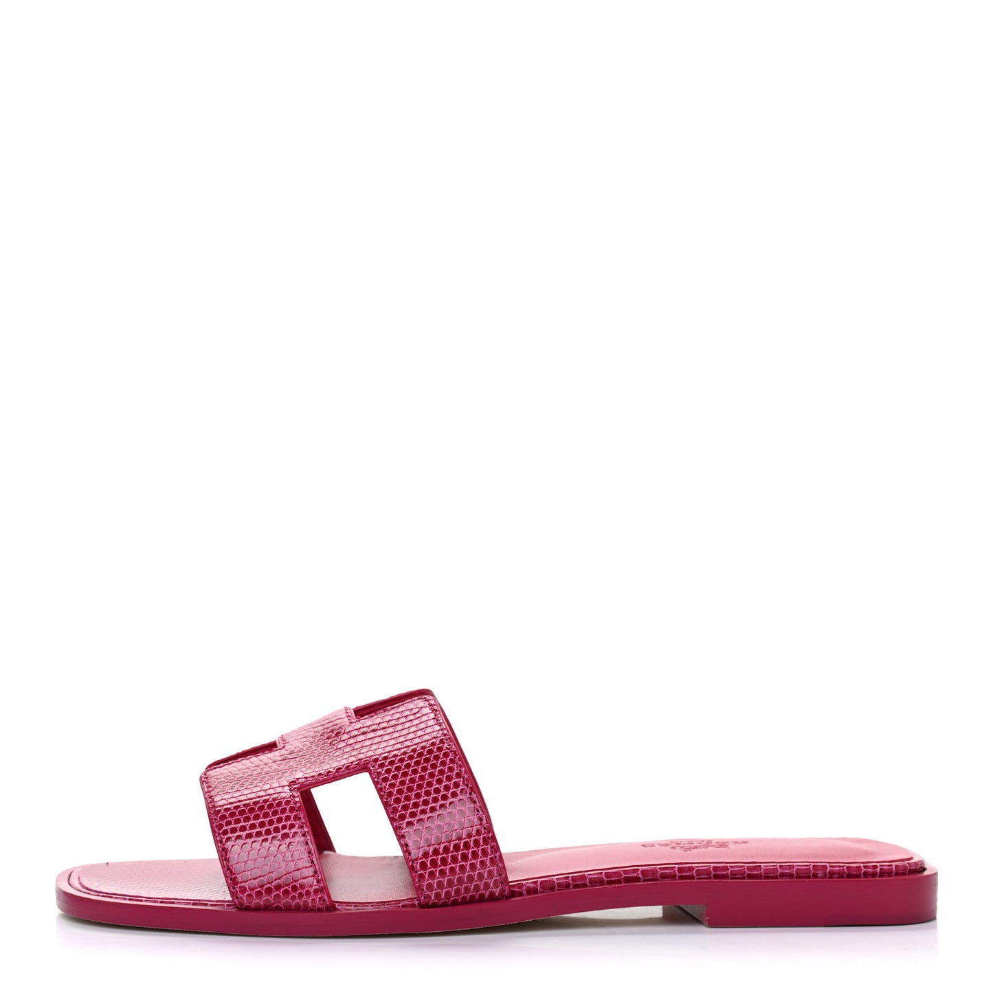 Lizard Oran Sandals 36 Fuchsia