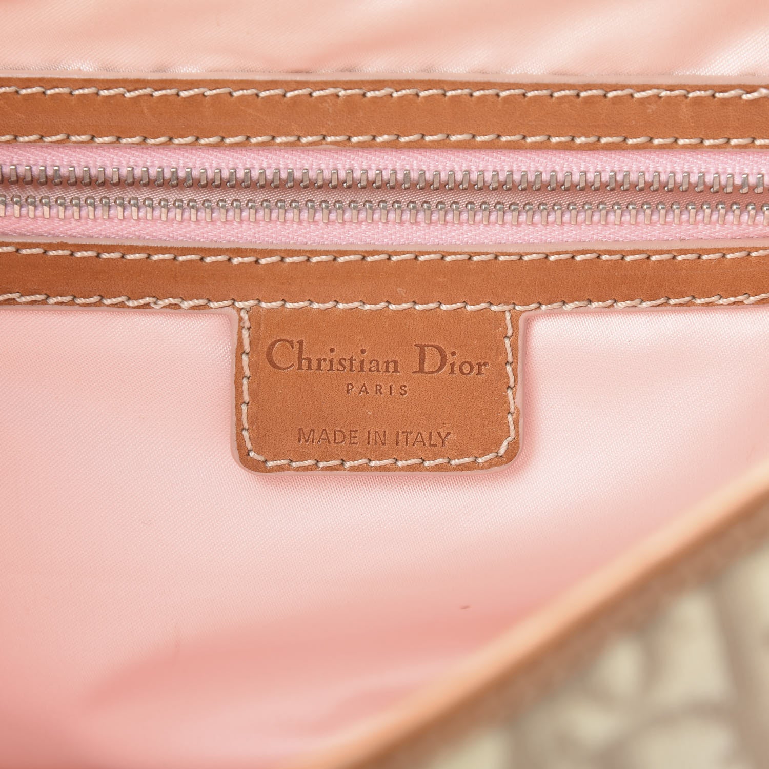 Christian Dior Monogram Romantique Trotter Bag Rose 6 of 20