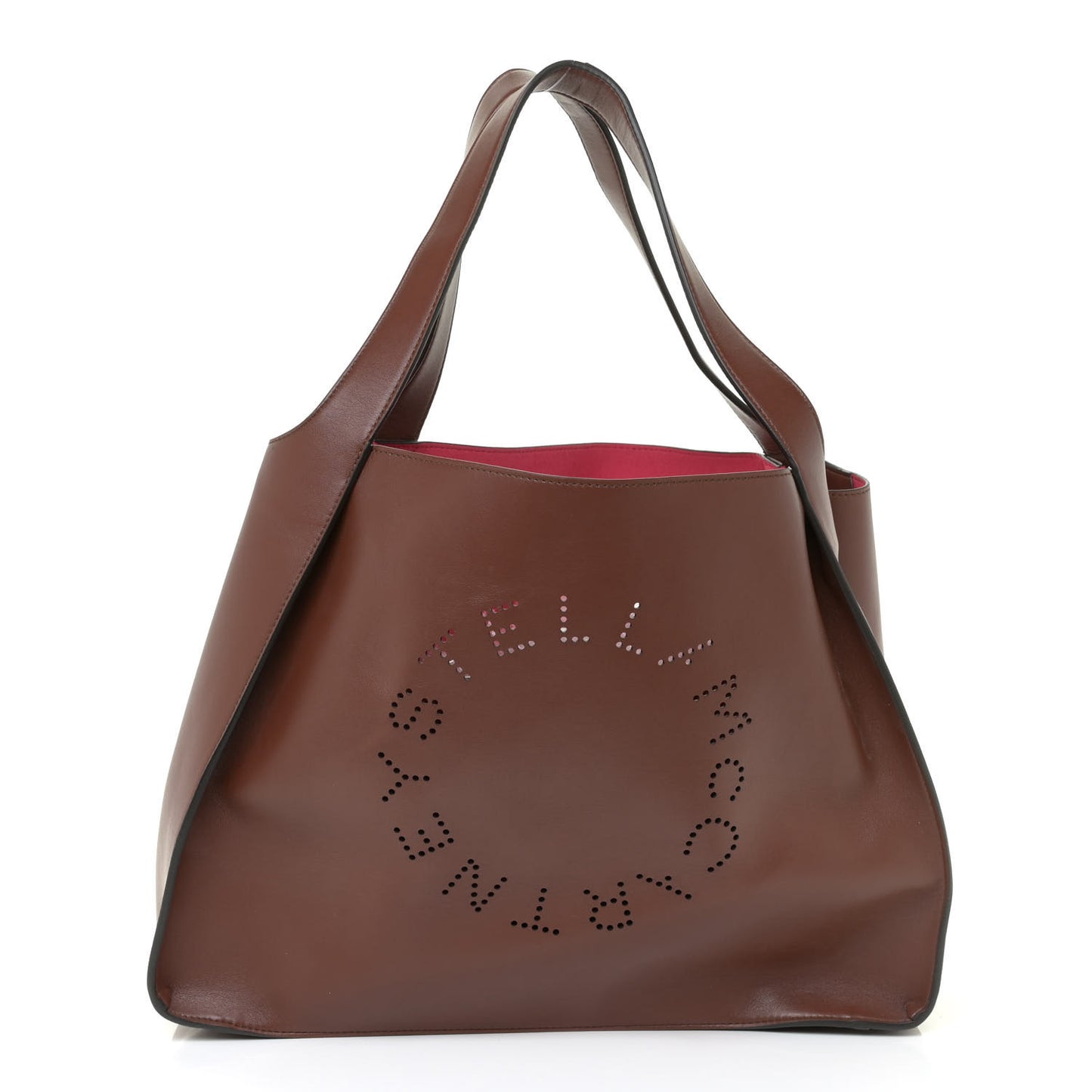 Eco Alter Nappa East West Perforated Tote Pecan
