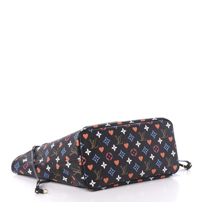 Louis Vuitton Game On Neverfull MM Black 4 of 10