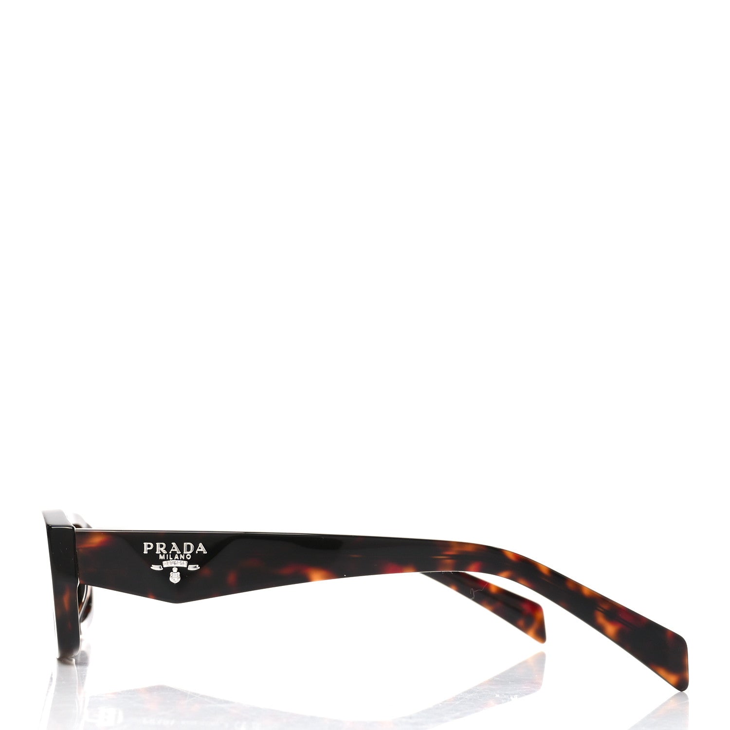 Prada Acetate Symbole Sunglasses SPR B06 Havana 3 of 7
