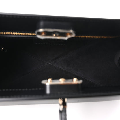 Christian Dior Calfskin Medium Key Shoulder Bag Black 5 of 10