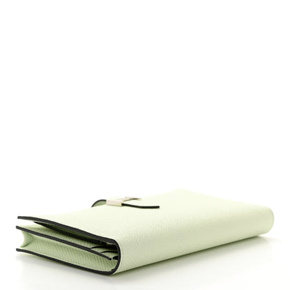 Hermes Epsom Bearn Gusset Wallet Vert Fizz 4 of 8