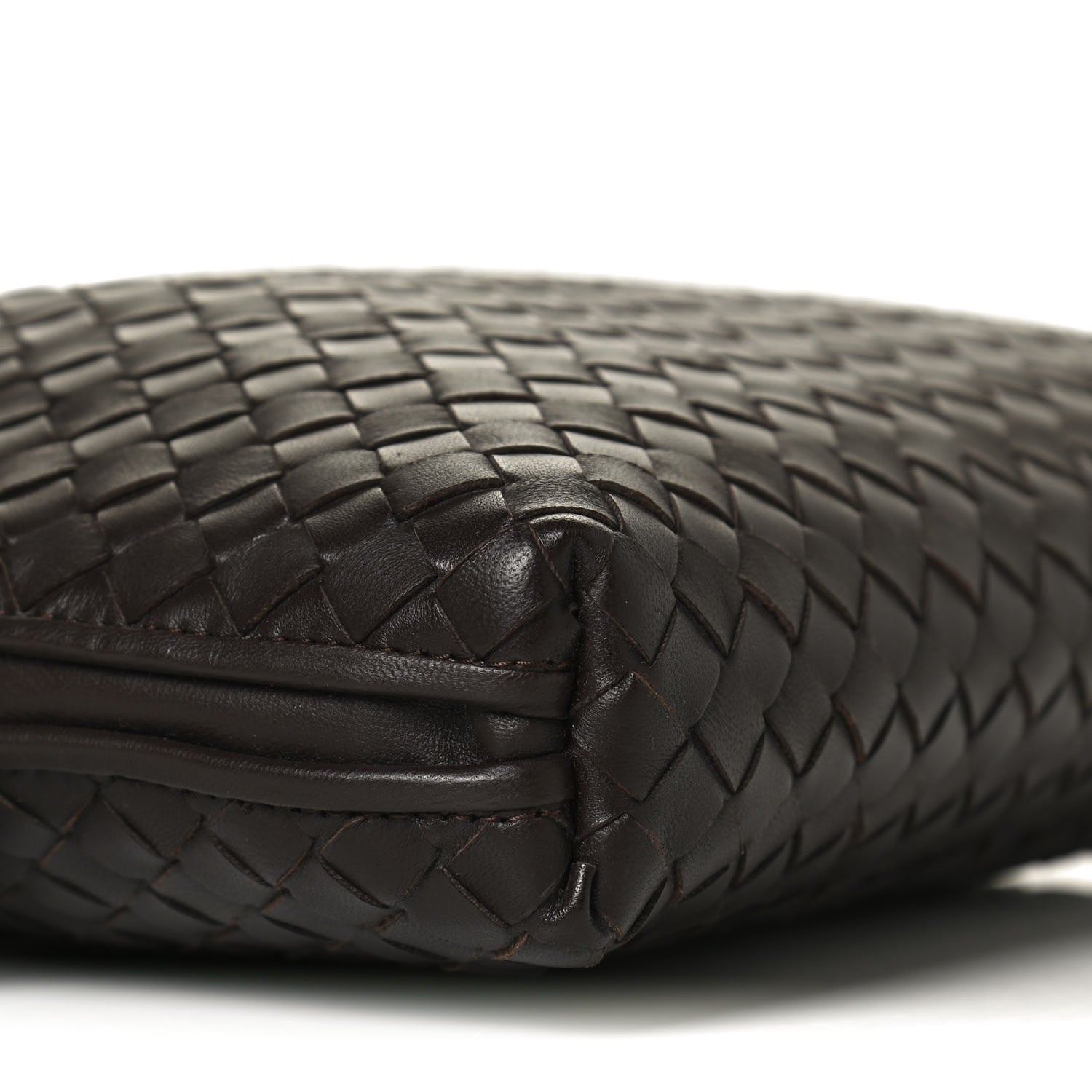 Bottega Veneta Nappa Intrecciato Nodini Crossbody Messenger Ebano 17 of 24
