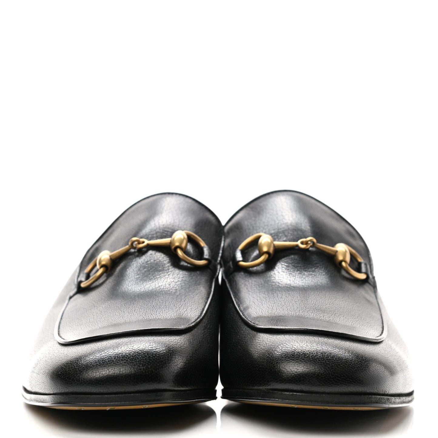 Goatskin Mens Horsebit Loafers 9 Black