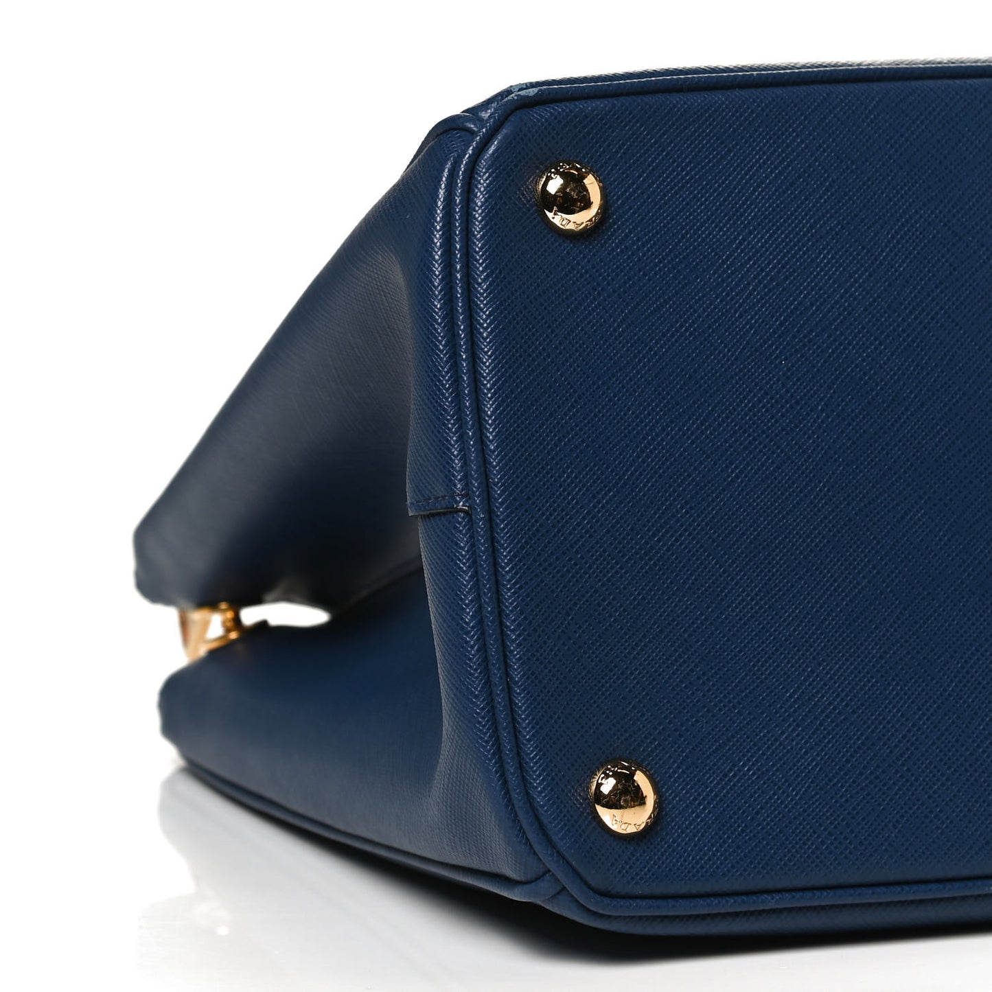 Saffiano Galleria Double Zip Tote Bleuette