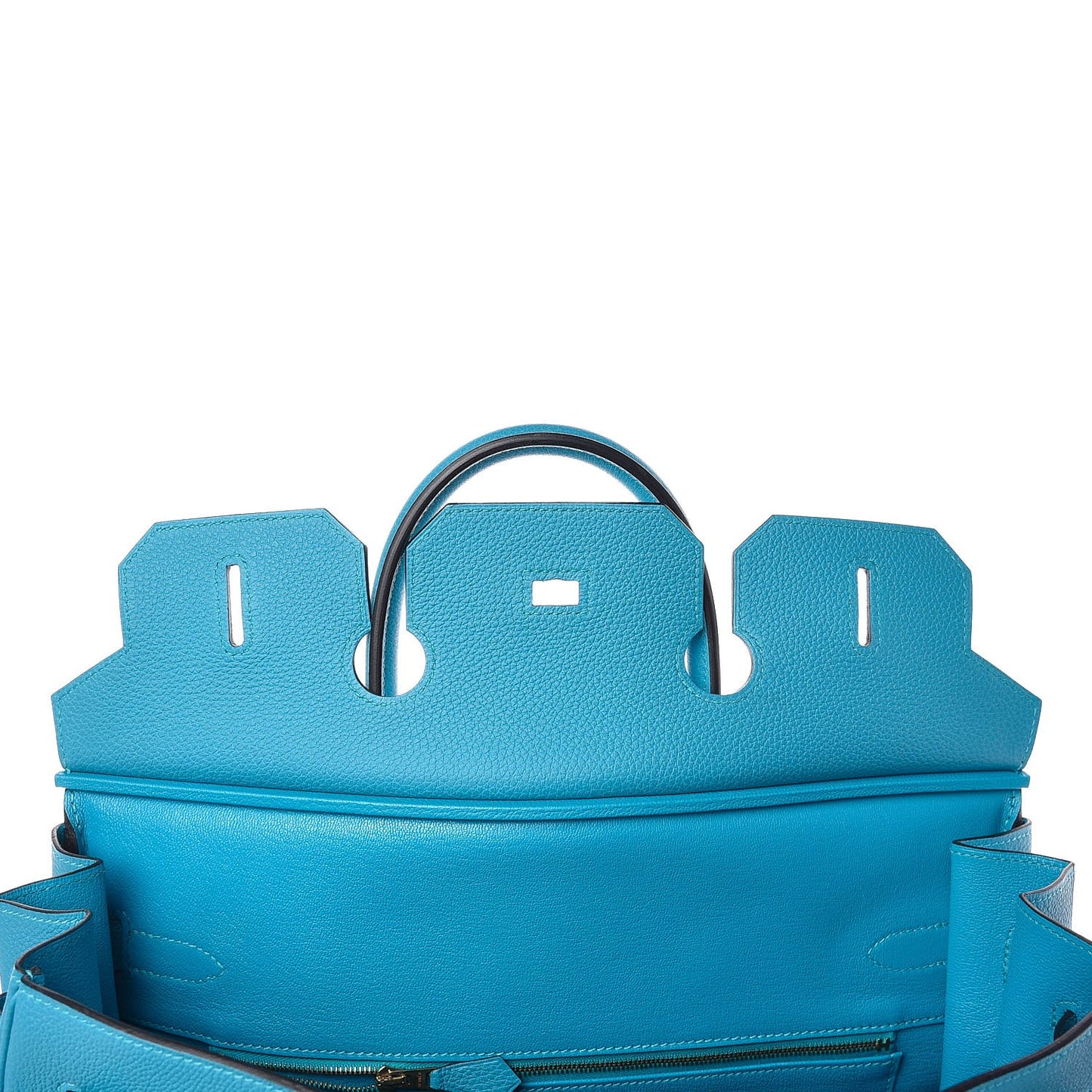 Togo Birkin 35 Turquoise