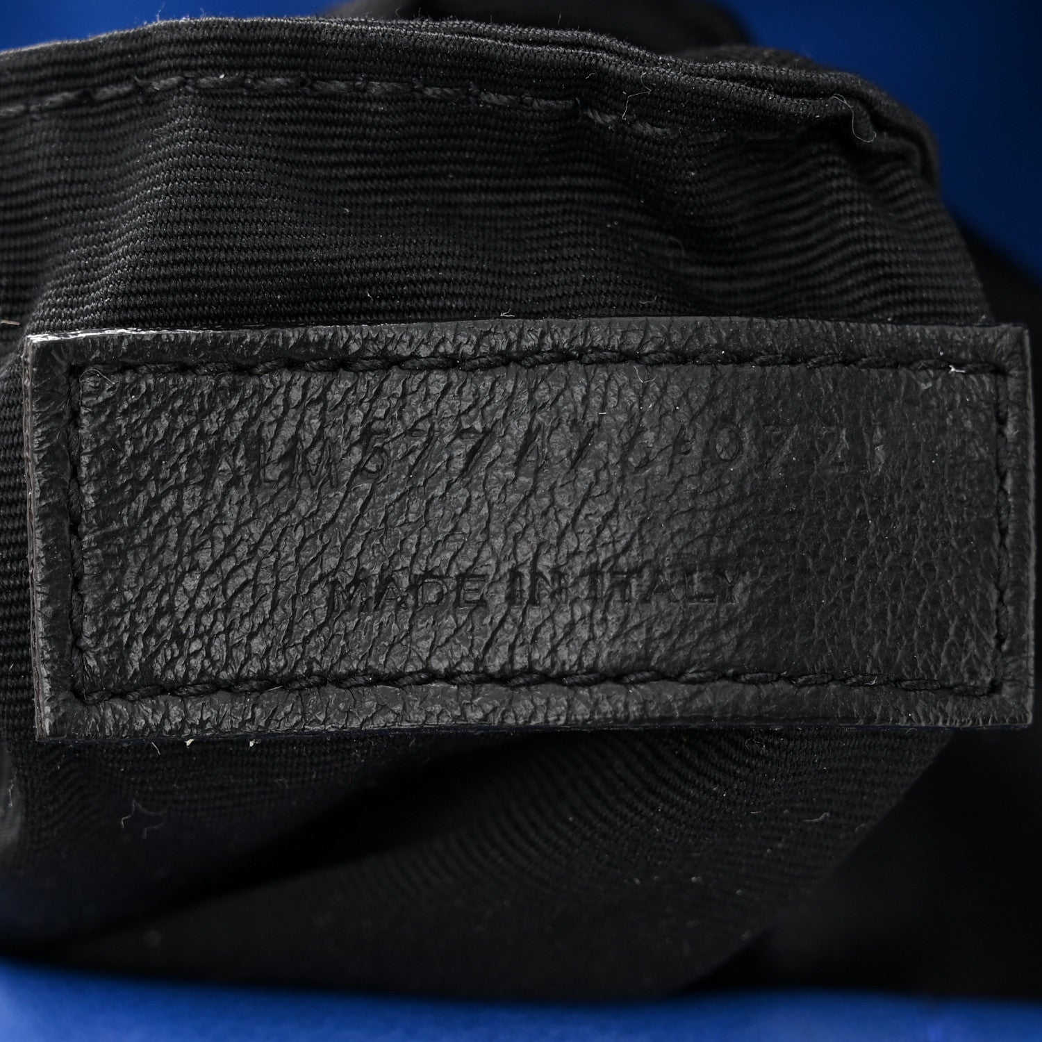 Saint Laurent Lambskin Quilted Small Loulou Puffer Monogram Chain Satchel Majorele Blue 7 of 10