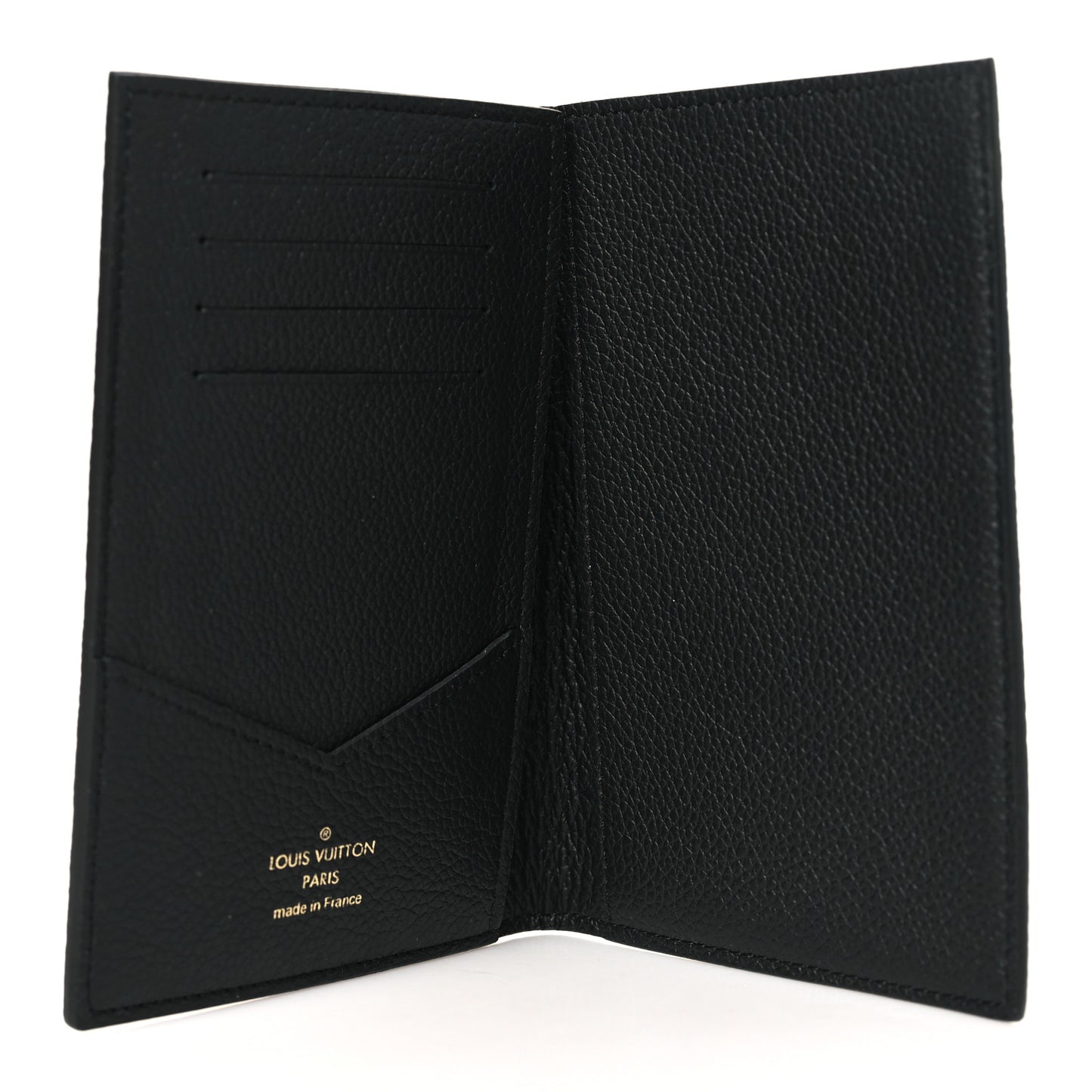 Empreinte Monogram Passport Cover Black