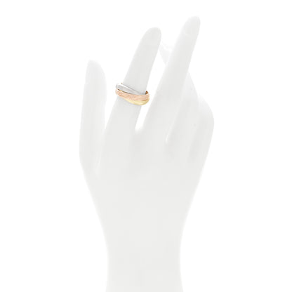Cartier 18K Pink Yellow White Gold Classic Les Must De Cartier Trinity Ring 51 5.75 2 of 4