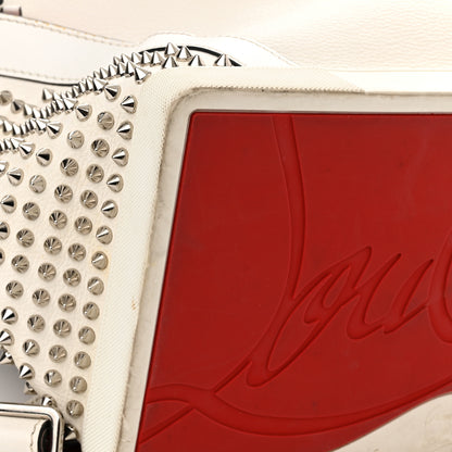 Christian Louboutin Calfskin Spiked Explorafunk Backpack White 11 of 11