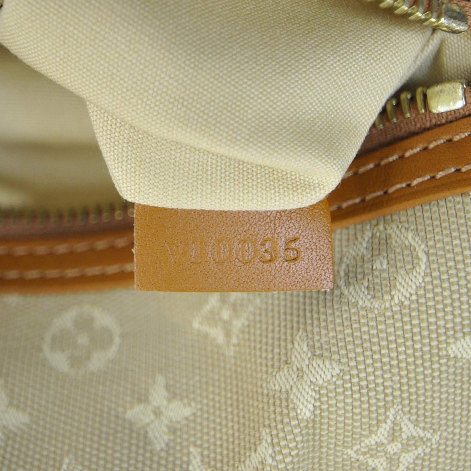Louis Vuitton Mini Monogram Betsy Backpack Beige 9 of 9