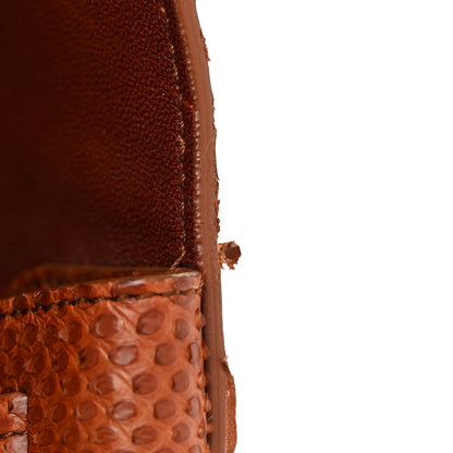 Celine Snakeskin Medium Phantom Luggage Chestnut 11 of 13