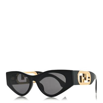 Fendi Acetate Fendi O'Lock Sunglasses FE4009I Black 1 of 7