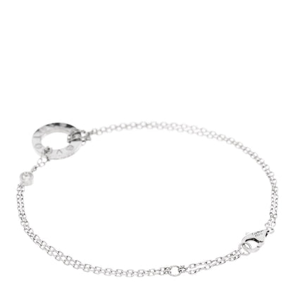 Cartier 18K White Gold Diamond LOVE Bracelet 2 of 4
