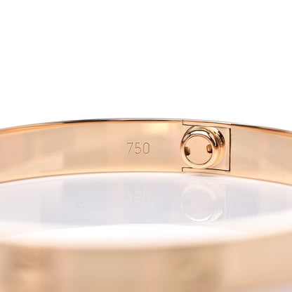 Cartier 18K Yellow Gold LOVE Bracelet 17 4 of 6