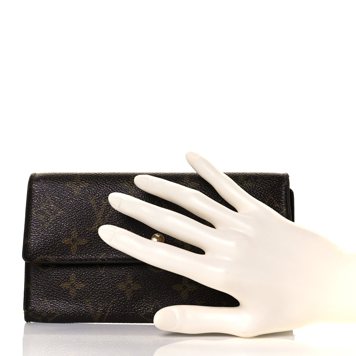 Louis Vuitton Monogram Sarah Wallet 2 of 8