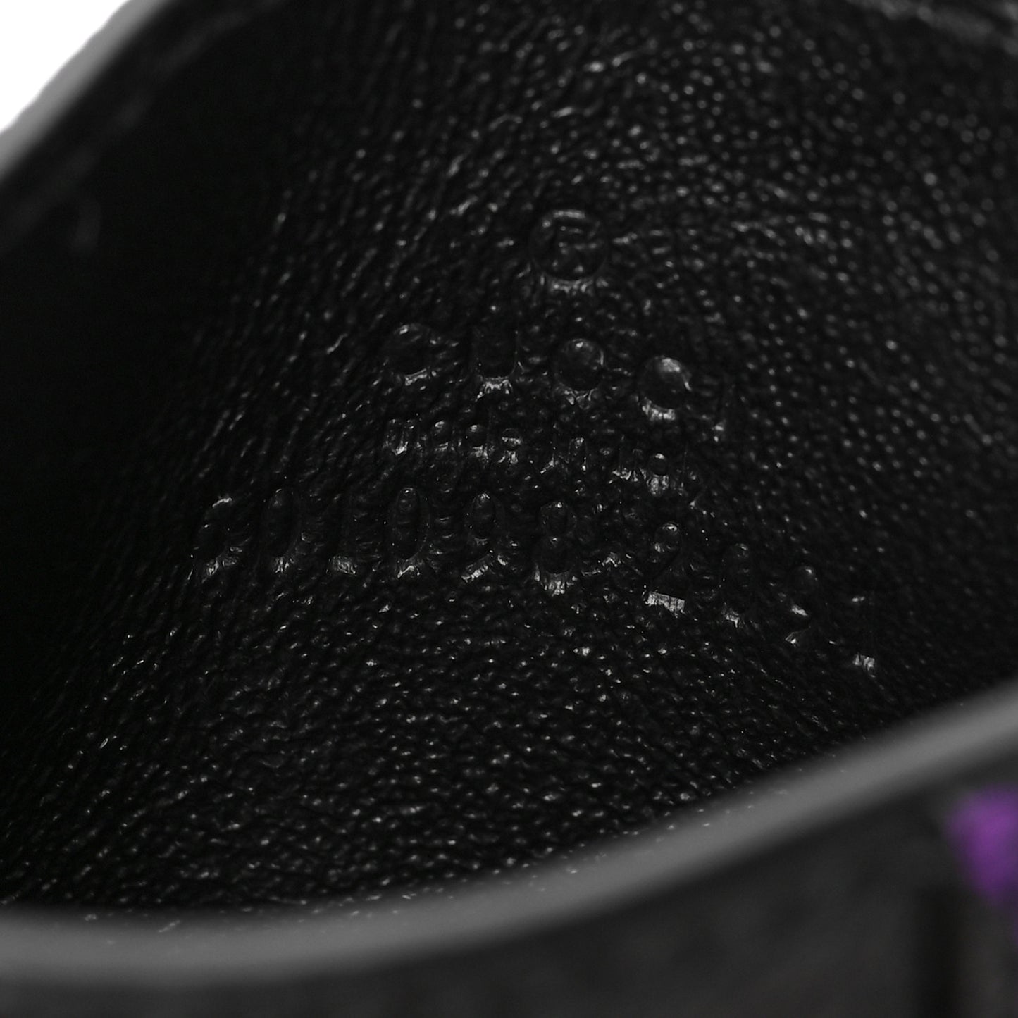 GG Supreme Monogram Psychedelic Card Holder Black