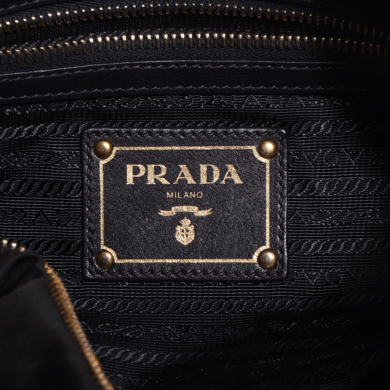Prada Tessuto Nylon Shoulder Bag Nero Black 6 of 9