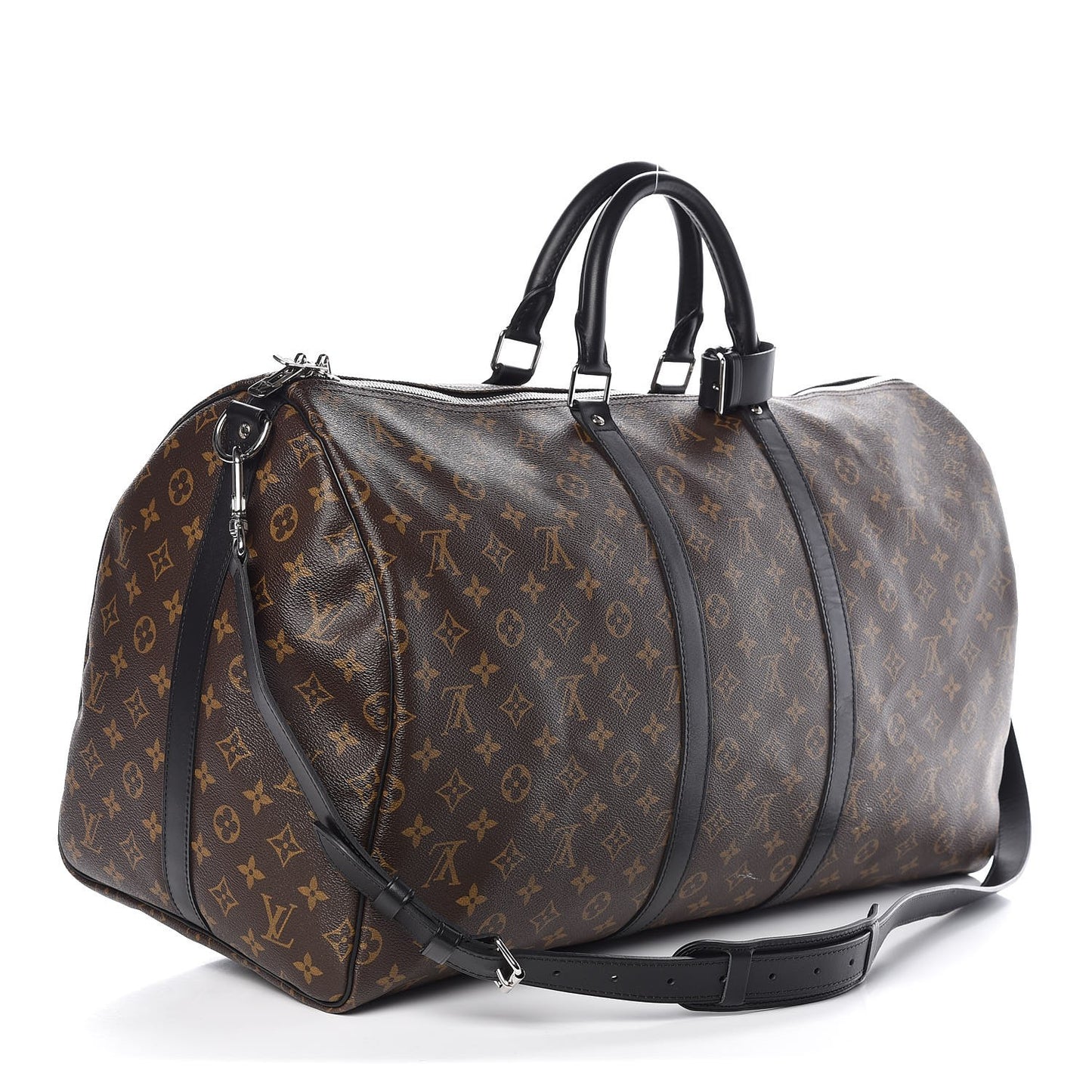 Monogram Macassar Keepall Bandouliere 55