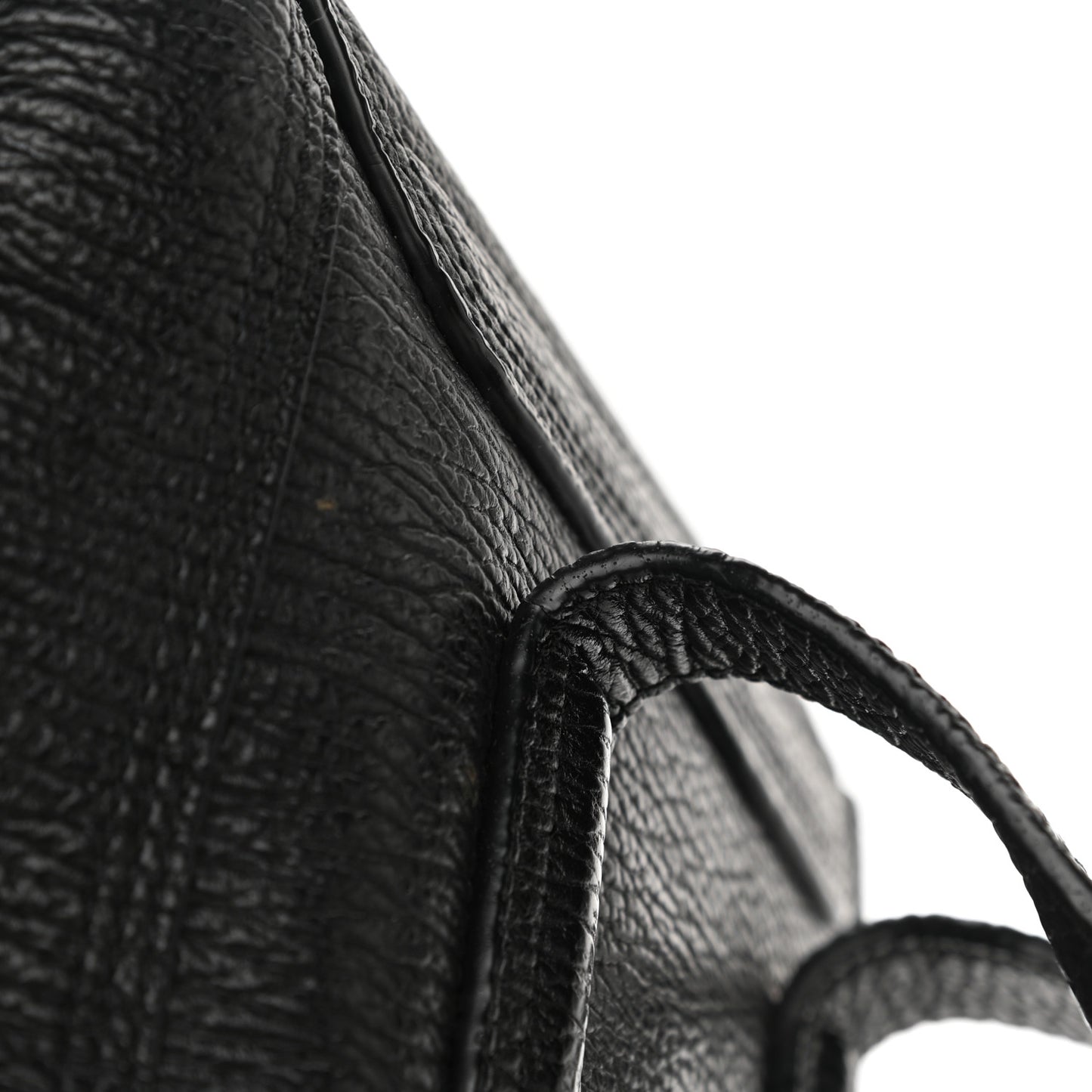 Textured Calfskin Mini Pashli Satchel Black