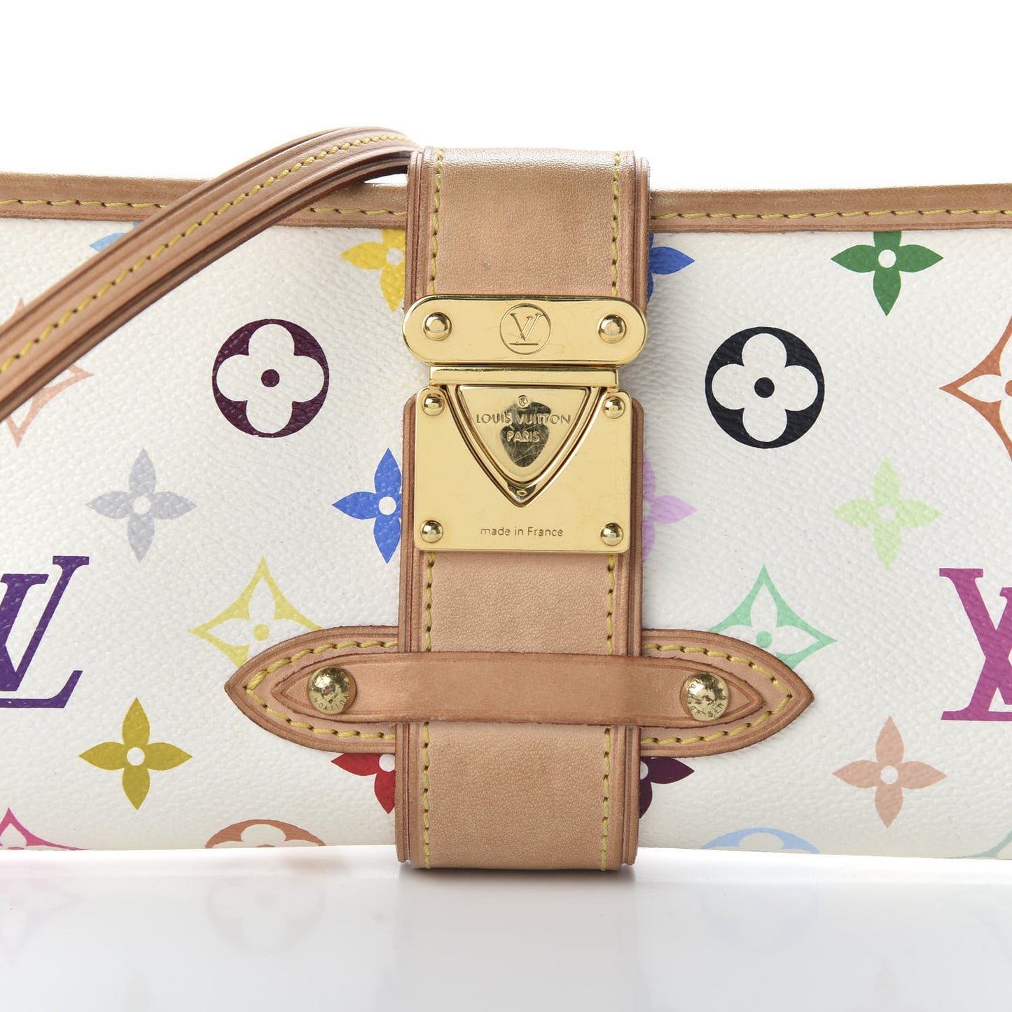 Monogram Multicolor Shirley White