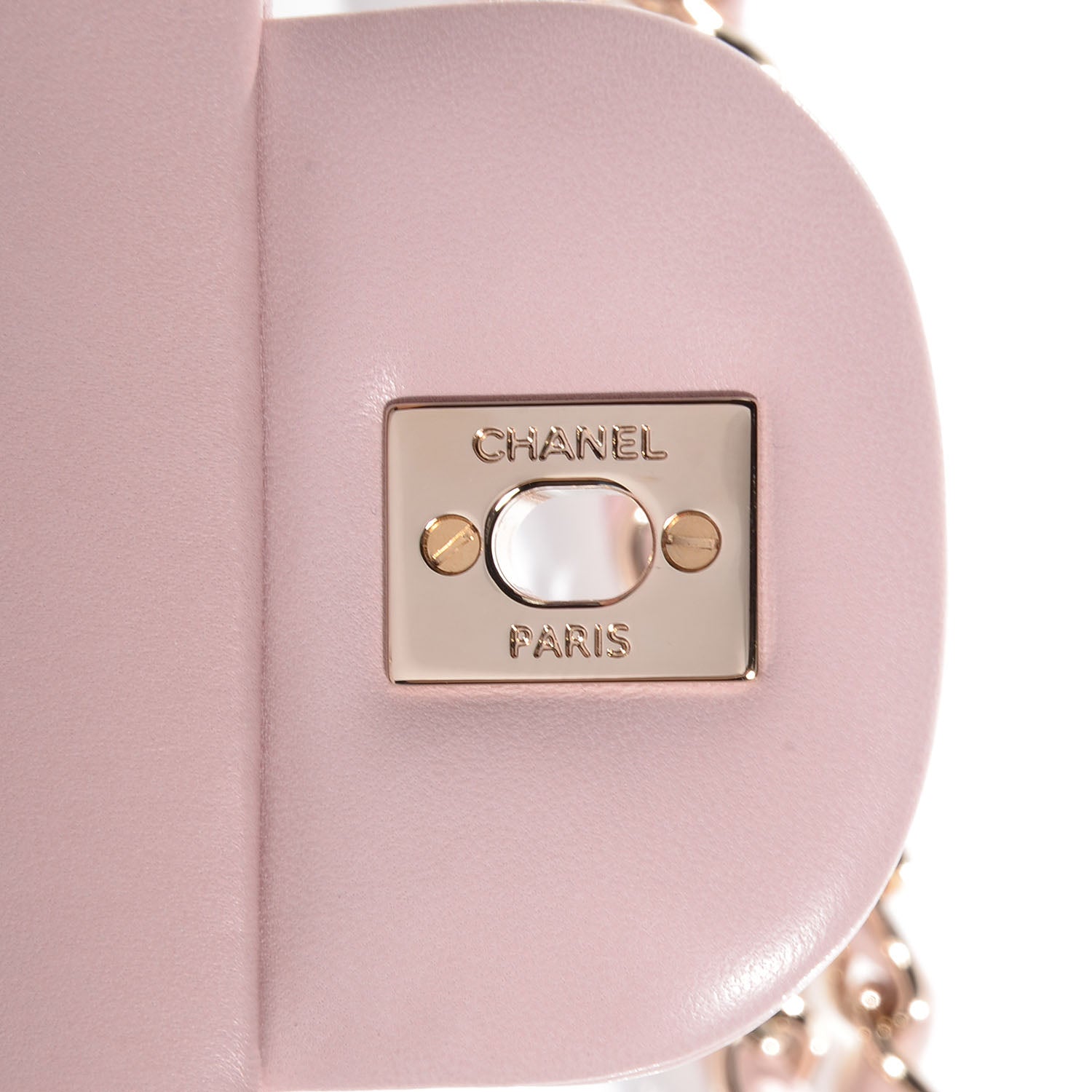 Chanel Lambskin Quilted Jumbo Double Flap Light Pink 6 of 9