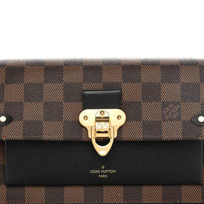 Louis Vuitton Damier Ebene Vavin Chain Wallet Black 8 of 12