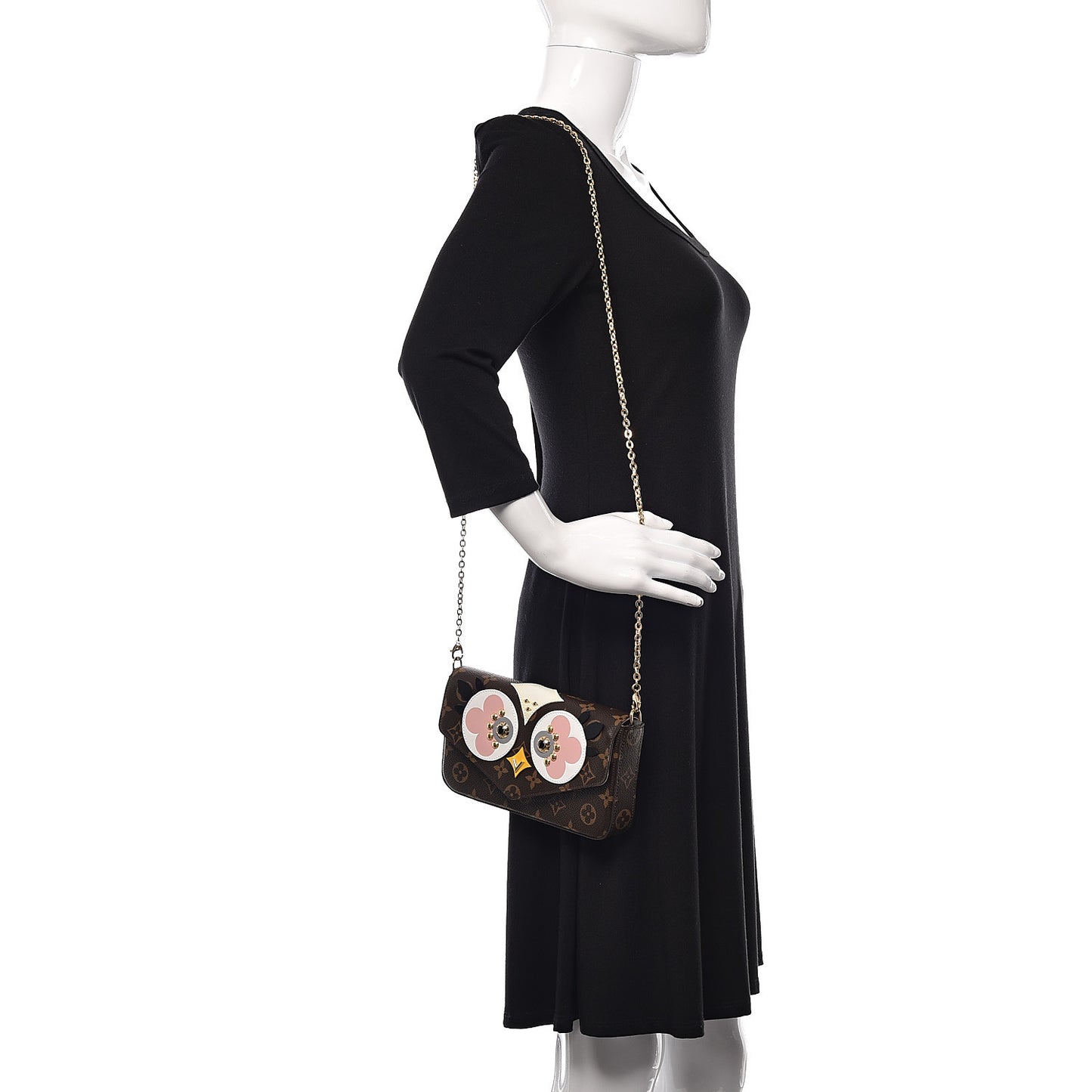 Monogram Lovely Birds Pochette Felicie Chain Wallet