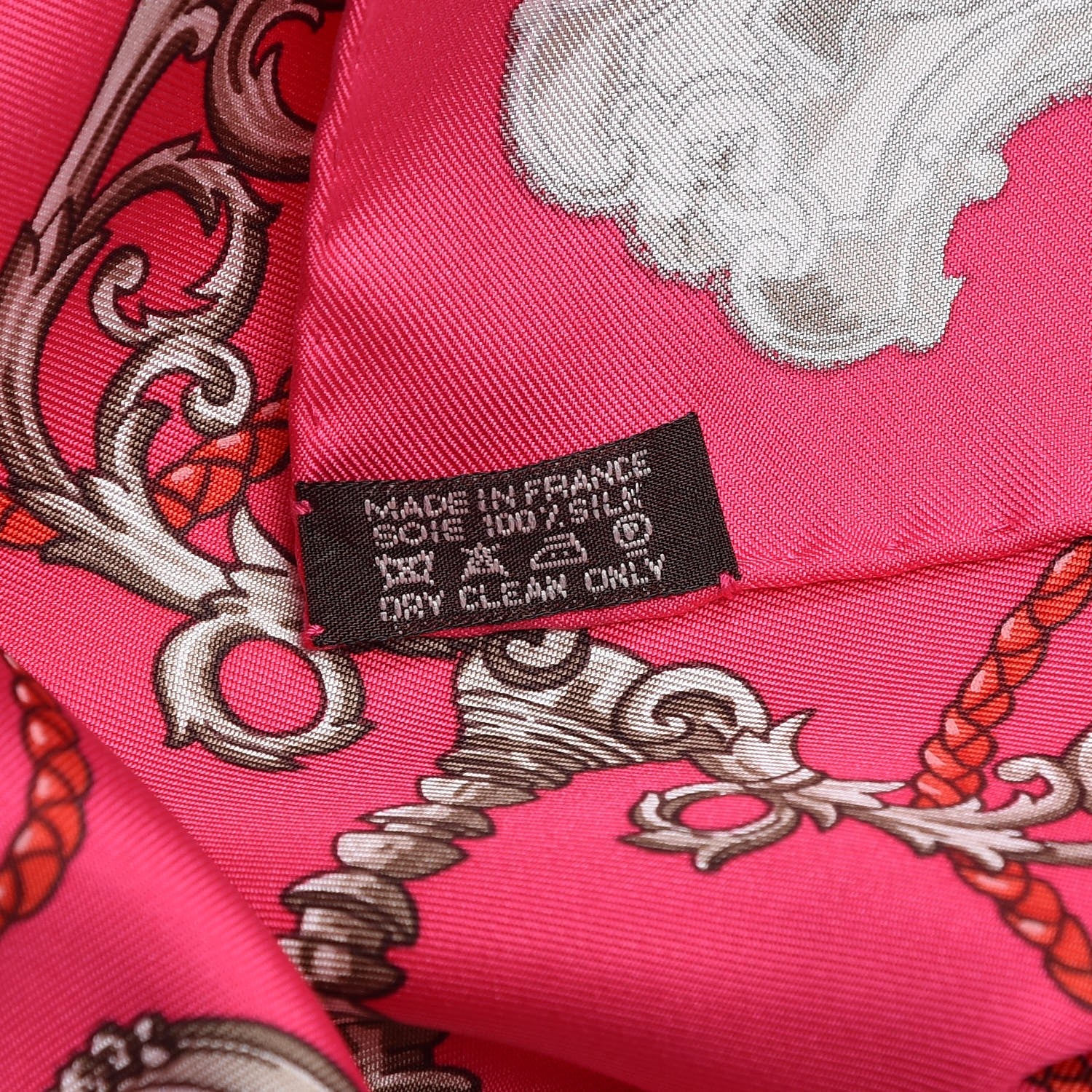 Hermes Silk Keys Les Cles Scarf 90 4 of 4